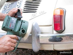 How to polish the chrome plating of vintage cars