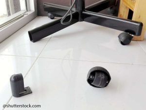 How to clean office chair wheels
