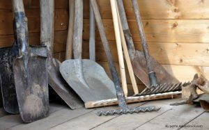 Keep Garden Tools Rust Free