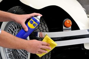 car paint wd40