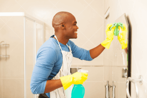 Water Spot Removal from Mirrors