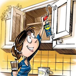 How to Fix Squeaky Door Hinges