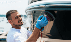 تشميع القارب wd40